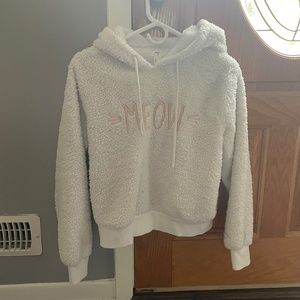 Sweatshirt I Forever 21 kids size small cat sweatshirt